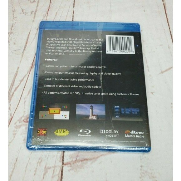 AIX Records Audio Calibration & Spears & Munsil HD Benchmark Blu-ray CD Disk - Picture 4 of 10